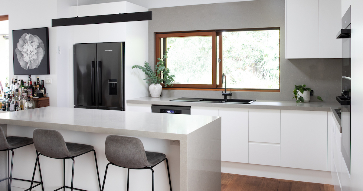 Picture of kitchen featuring Alpine Grey